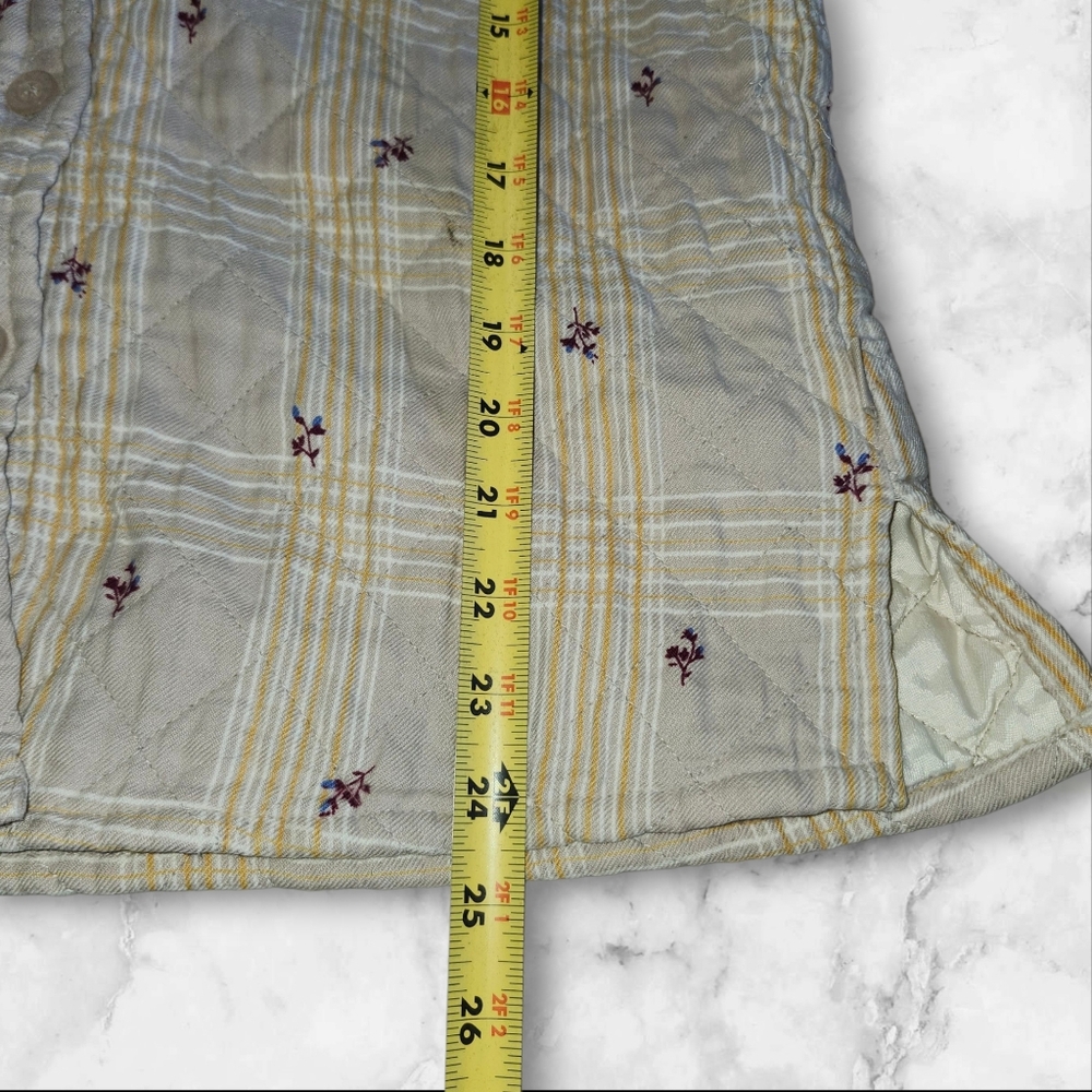 Roxy Quilted Button Down Flannel - image 6